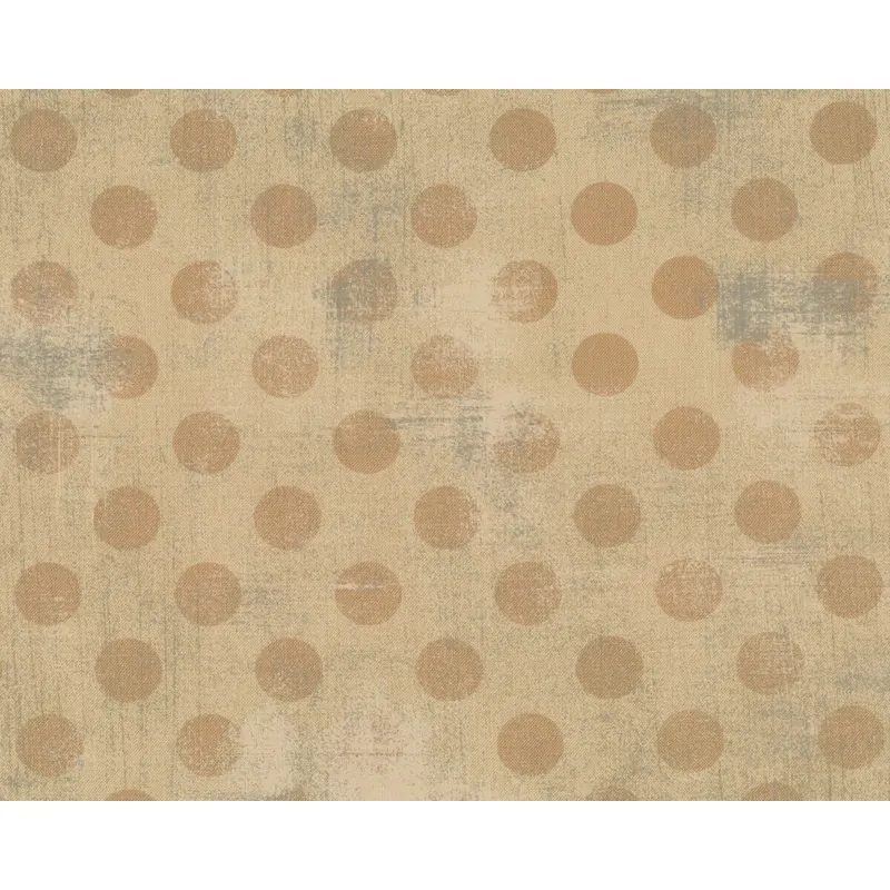 Patchworkstoff HITS THE SPOT, Punkte-Schraffur, beige, Moda Fabrics