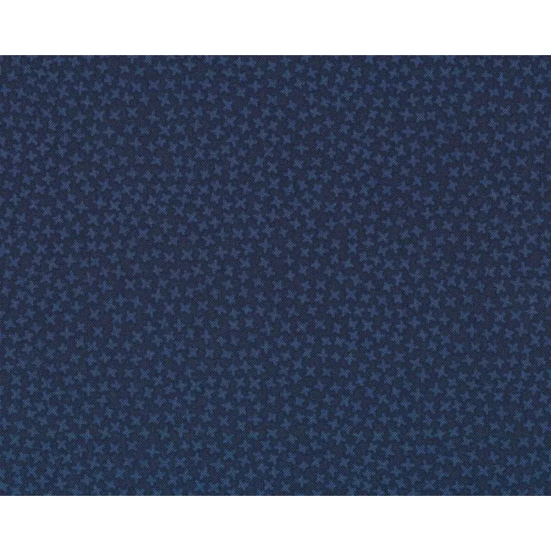 Patchworkstoff JAX, Kreuzchen, marineblau, Dear Stella