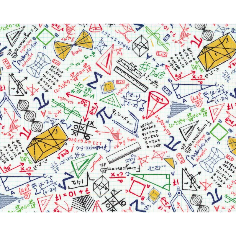 Patchworkstoff MATH & SCIENCE, Formeln, Timeless Treasures