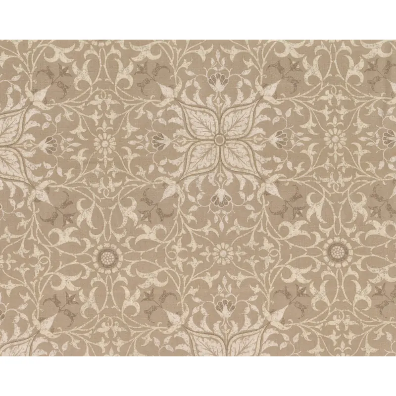 Patchworkstoff MINERAL, Blütenstern, beige, Morris & Co.