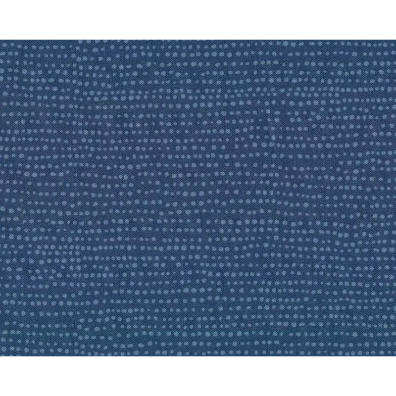 Patchworkstoff MOONSCAPE, Pünktchen, dunkles jeansblau, Dear Stella
