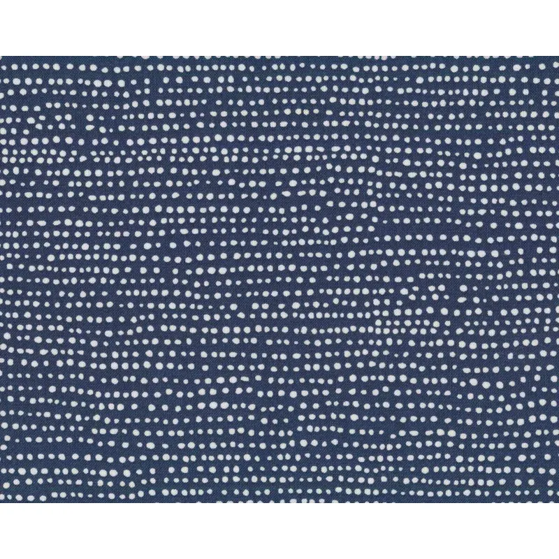 Patchworkstoff MOONSCAPE, Pünktchen, marineblau, Dear Stella