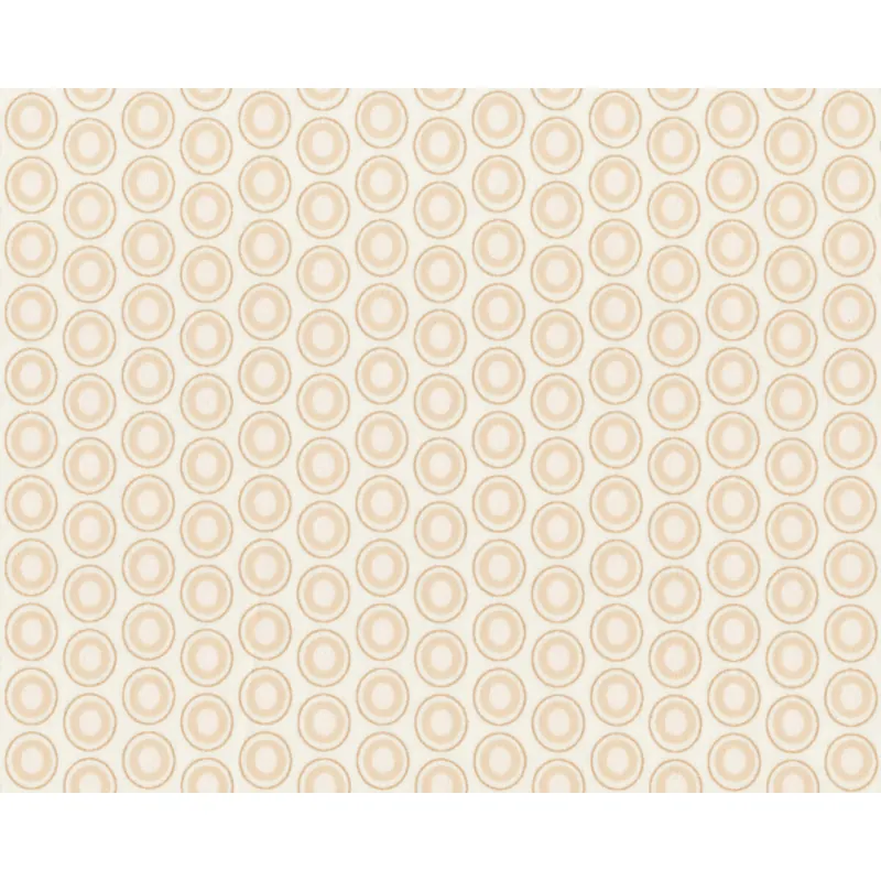 Patchworkstoff OVAL ELEMENTS, Pfauenaugen, hellbeige, Art Gallery