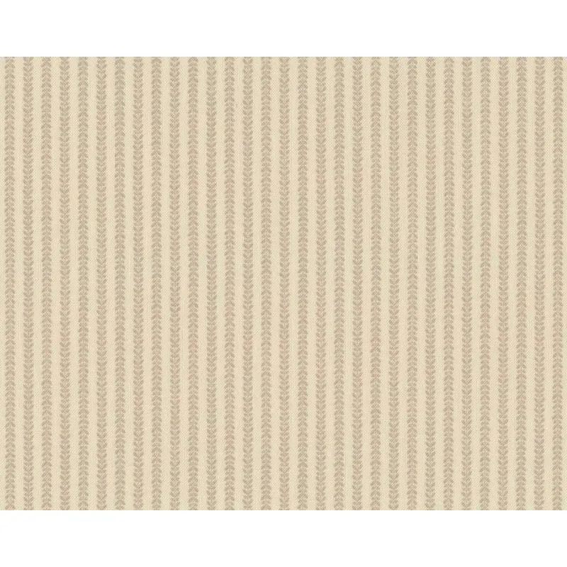 Patchworkstoff PETITES MAISONS DE NOEL, Blatt-Girlande, hellbeige-natur, Moda Fabrics