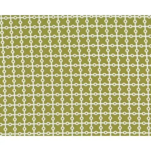 Patchworkstoff PILLOW & MAXFIELD mit Ring-Karo-Muster, limette