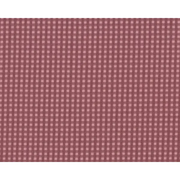 Patchworkstoff "Quilters Basic", kleinkariert, altrosa-dunkles altrosa