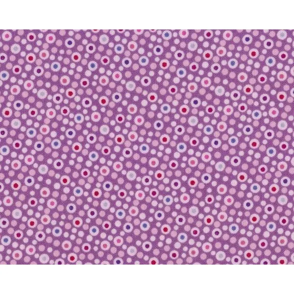 Patchworkstoff QUILTERS BASIC PERFECT, Tupfen-Punkte, lila