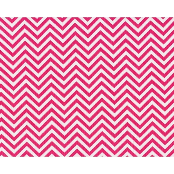 Patchworkstoff REMIX, schmale Chevron-Zacken, kräftiges pink-weiß