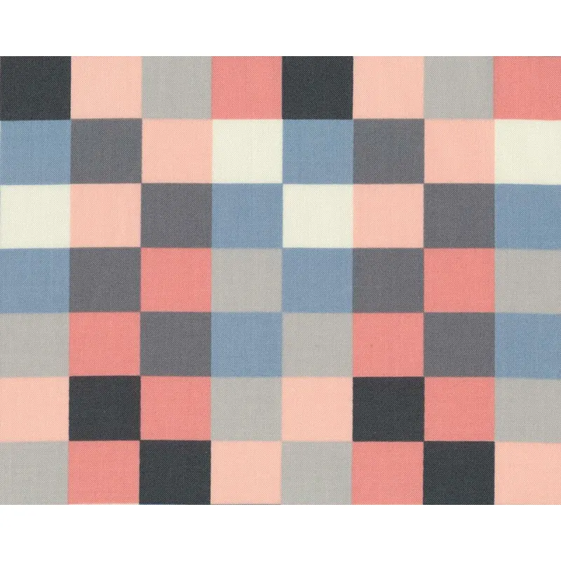 Patchworkstoff SERENITY, Karo-Muster, altrosa-grau, Moda Fabrics
