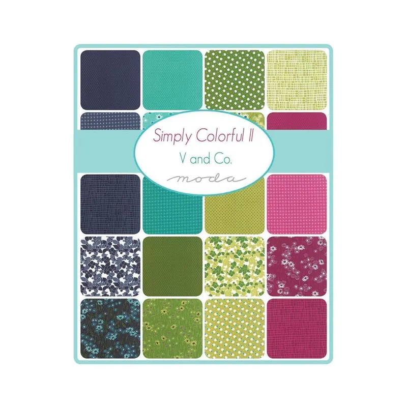Patchworkstoff SIMPLY COLORFUL II, Blatt und Blüte, dunkles aubergine-aubergine, Moda Fabrics