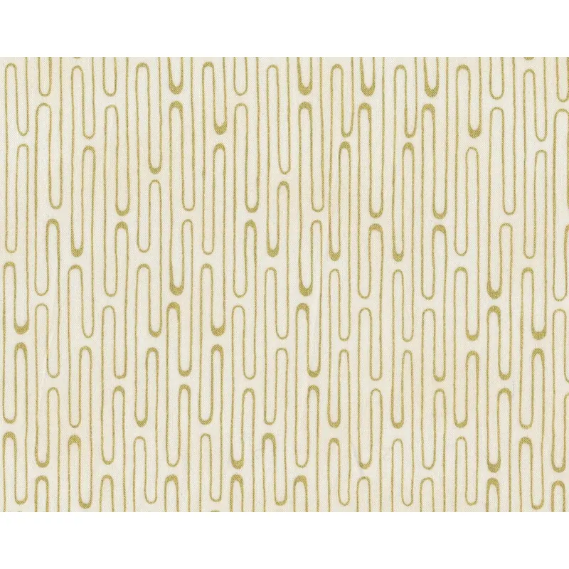 Patchworkstoff SPARKLE, Stäbchen-Wellen, creme-gold metallic