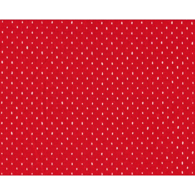 Patchworkstoff STITCH AND REPEAT, Punkte, rot, Cotton + Steel