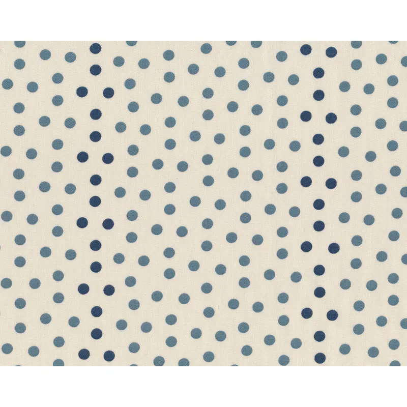 Patchworkstoff SWEET BLEND PRINTS, Punkte, hellbeige-graublau, Moda Fabrics