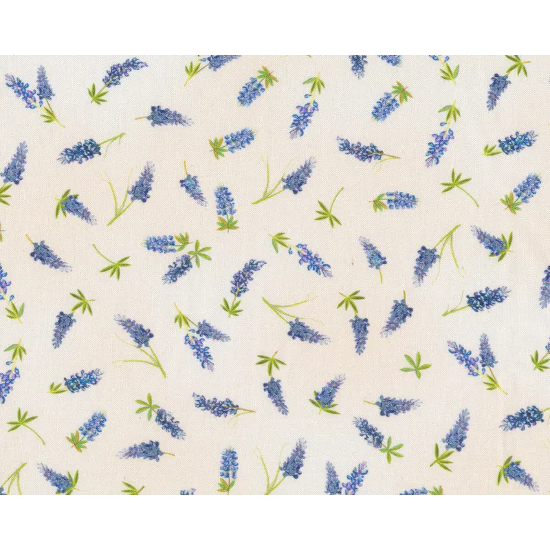 Patchworkstoff TEXAS IN BLOOM, Lavendel, Robert Kaufmann