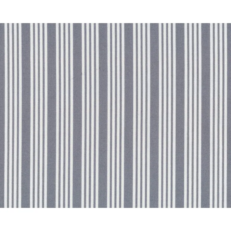 Patchworkstoff THE GOOD LIFE, Streifen, grau, Moda Fabrics