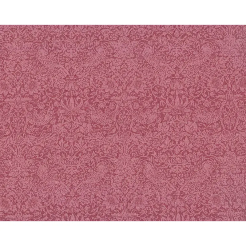 Patchworkstoff THE TRELLIS PALETTE, Vögel mit Erdbeeren, altrosa, Morris & Co.
