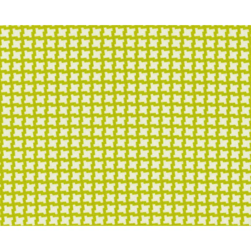 Patchworkstoff UP PARASOL, Pepita-Muster, limette-creme