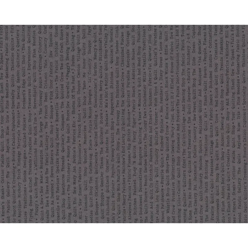 Patchworkstoff VOLUME II, Druckschrift, schlammbraun-schwarz, Moda Fabrics