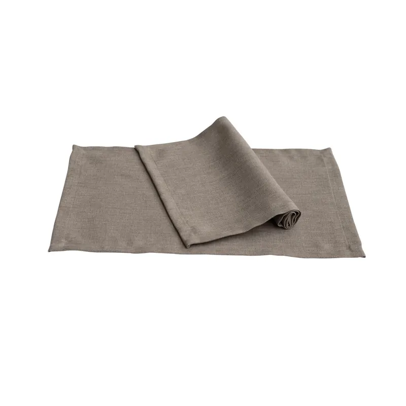 Pichler Tischset 6er Set Panama Rechteck 033/048 taupe