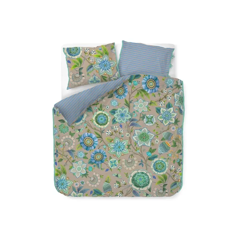 PiP Studio Bettwäsche Viva La Vida Blue 200x200 blau