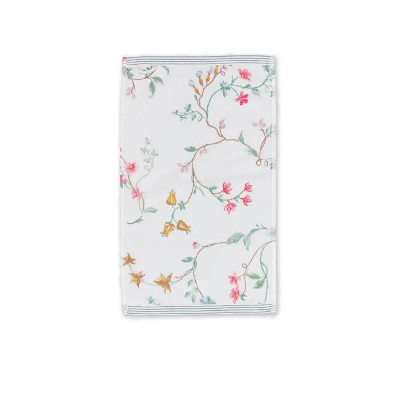 PiP Studio Handtuch Gäste Les Fleurs_White_UV_UV_30x50 1 Gäste 30 x 50 cm weiß