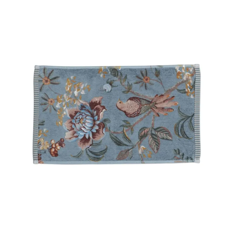 PiP Studio Handtuch Gäste Secret Gar n_Blue_UV_UV_30x50 1 Gäste 30 x 50 cm blau