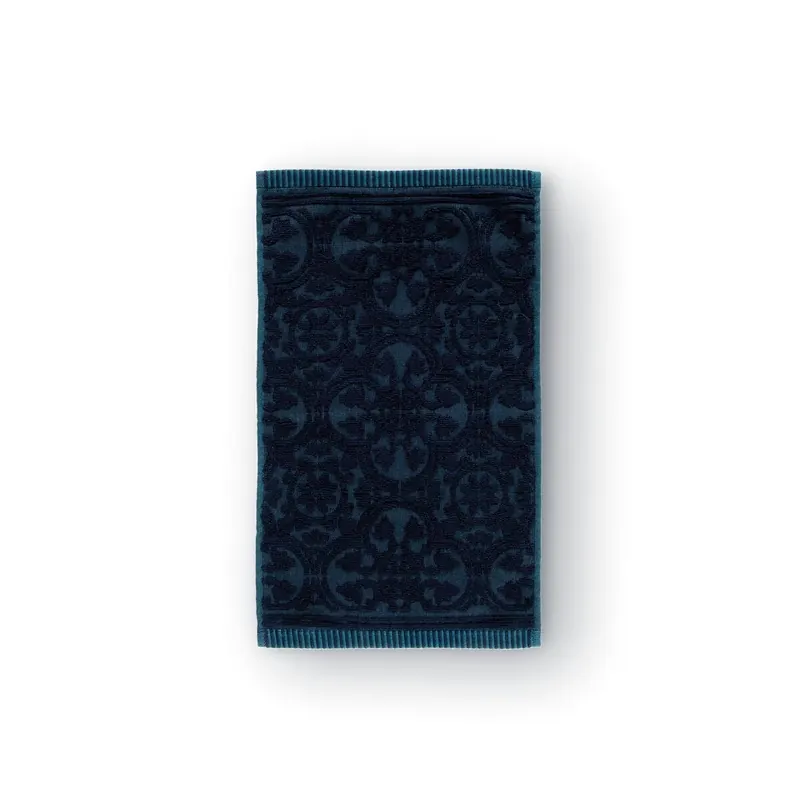PiP Studio Handtuch Gäste Tile Pip_Dark Blue_UV_UV_30x50 1 Gäste 30 x 50 cm blau