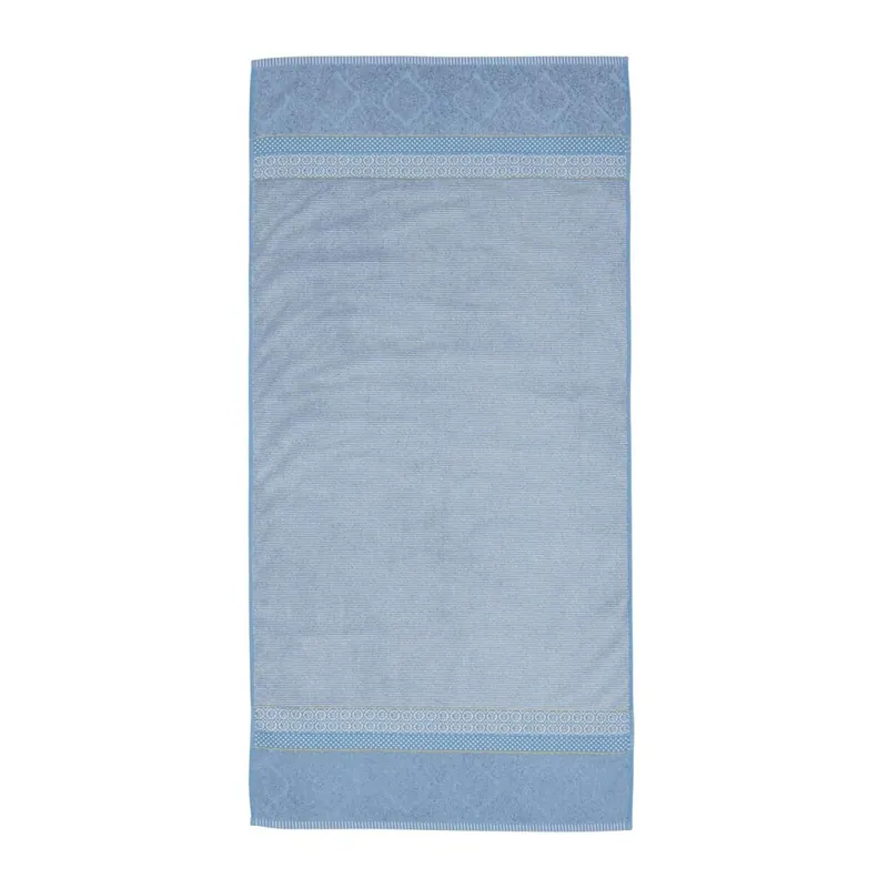 PiP Studio Heimtextilie Duschtuch Soft Zellige_Blue Grey_UV_UV_70x140 1 Duschtuch 70 x 140 cm Grau