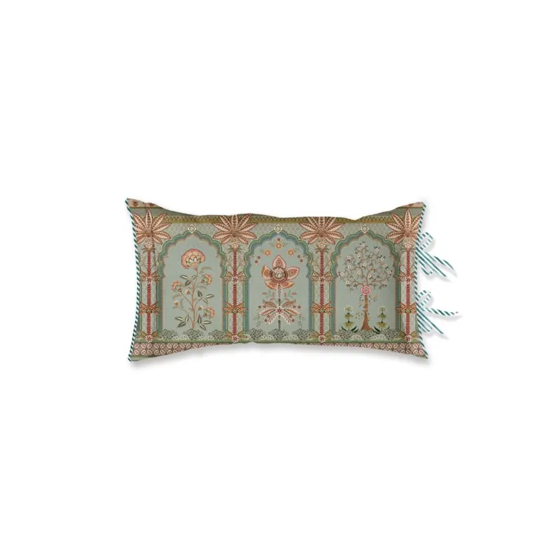 PiP Studio Kissen ko PIP Bollywood Dreams Cushion Green 35 cm x 60 cm grün