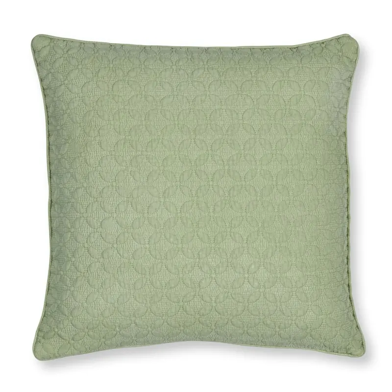 PiP Studio Kissen ko PIP Mumbai Morning Light Green Hell 80 cm x 80 cm grün