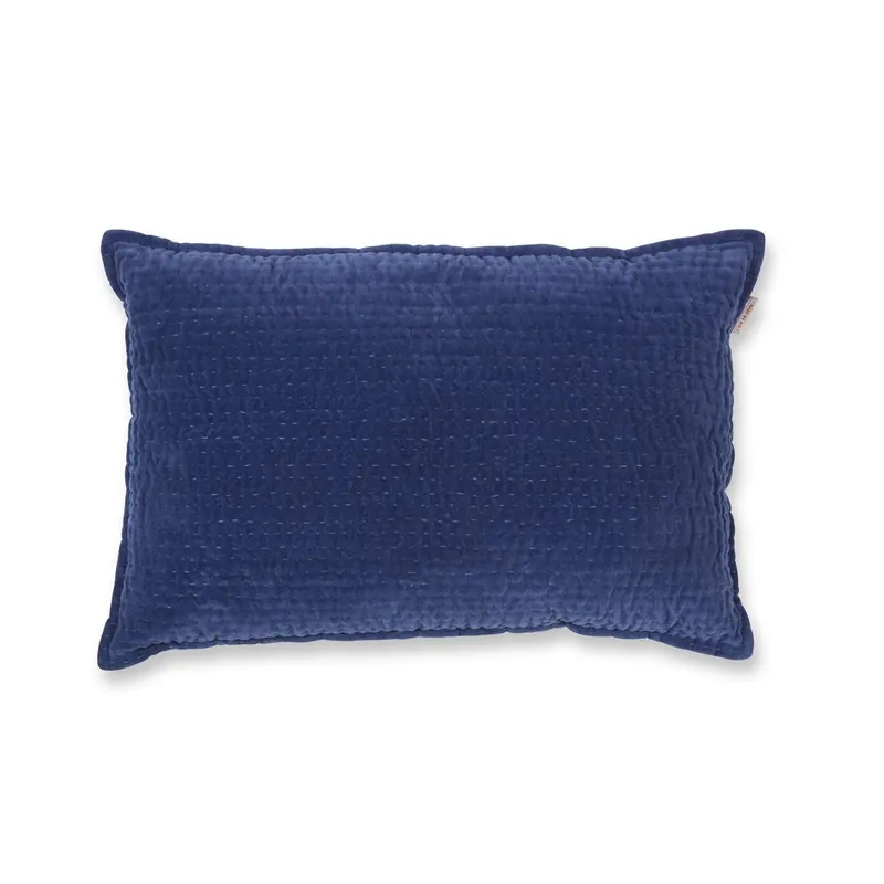 PiP Studio Kissen ko Velvet Sky Dark Blue 40x60 blau