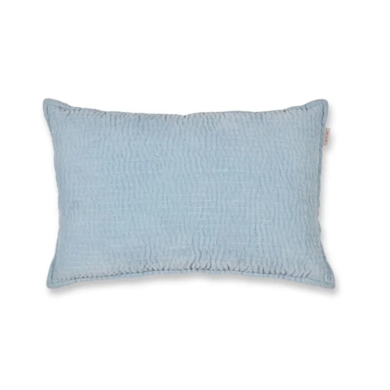 PiP Studio Kissen ko Velvet Sky Light Blue 40x60 blau