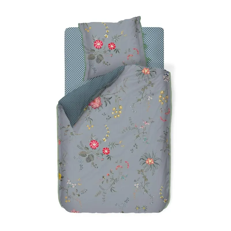 PiP Studio Kissenbezug Fleur Gran ur Blue 80x80 blau