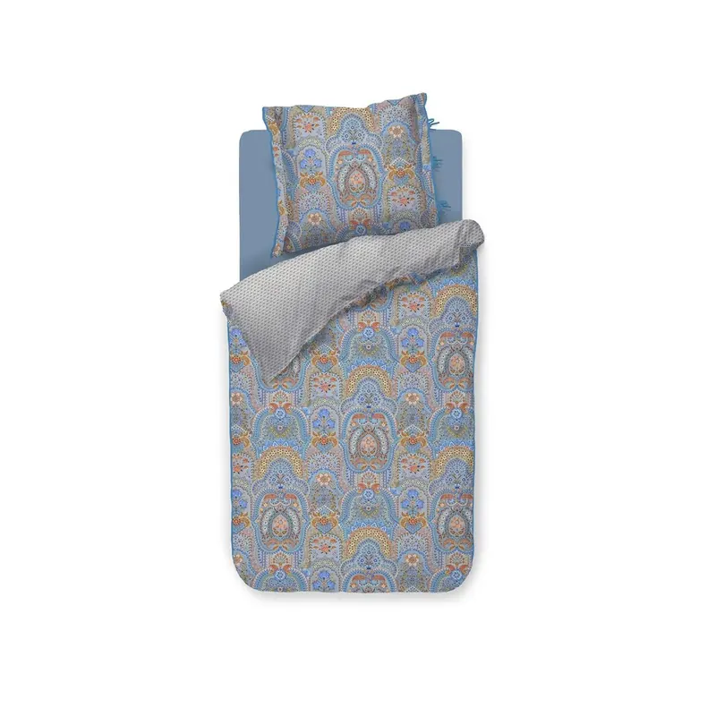 PiP Studio Kissenbezug Jabali Flower Blue 80x80 blau