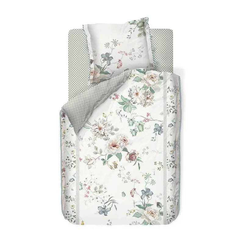 PiP Studio Kissenbezug Tokyo Bouquet White 40x80 weiß