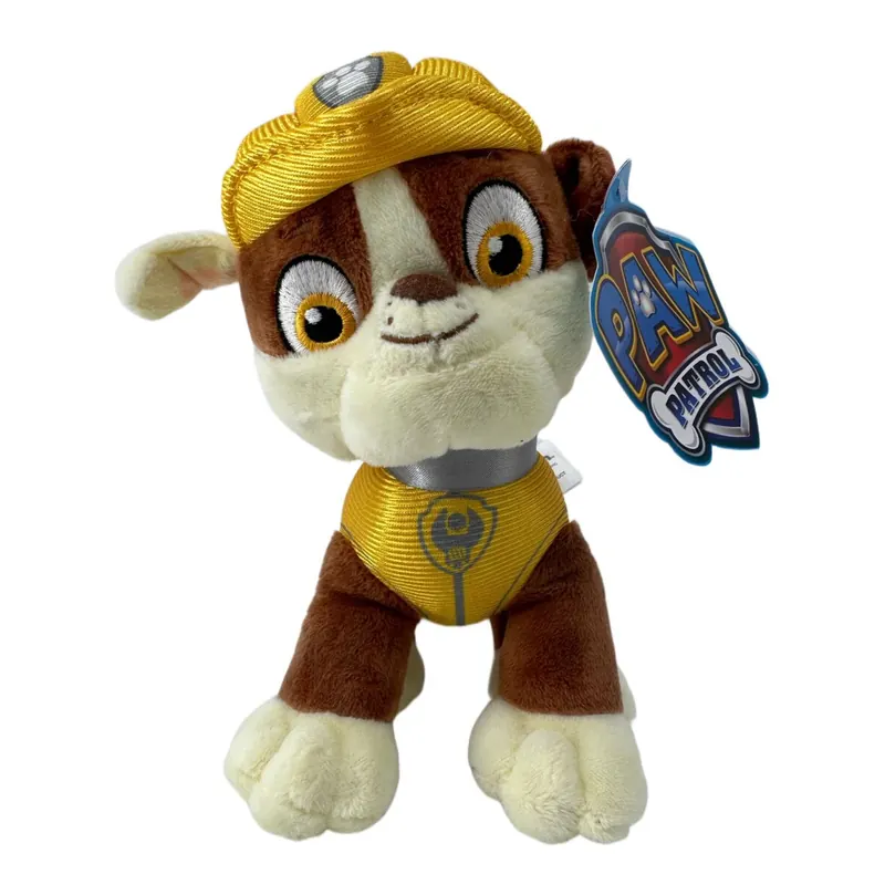 Play by Play Plüsch Paw Patrol Kuscheltier Paw Patrol Plüschtier 20 cm Rubble gelb