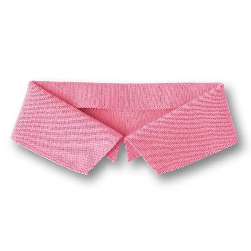 Polokragen zum Annähen POLO ME UNI, rosa, Albstoffe