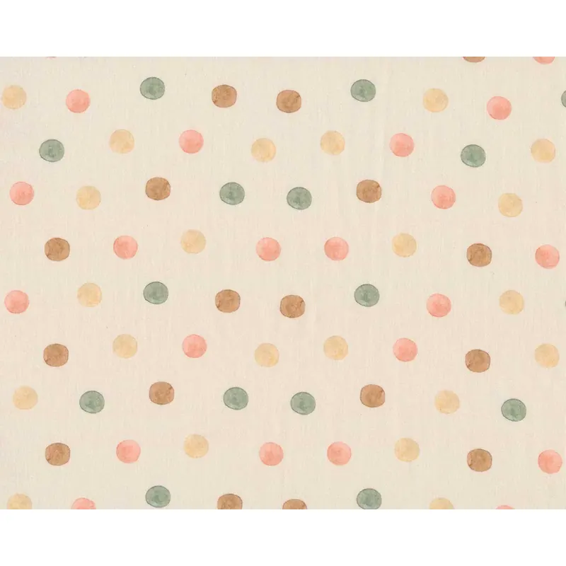 Popeline-Baumwollstoff CONFETTI, bunte Punkte, Light & Lush