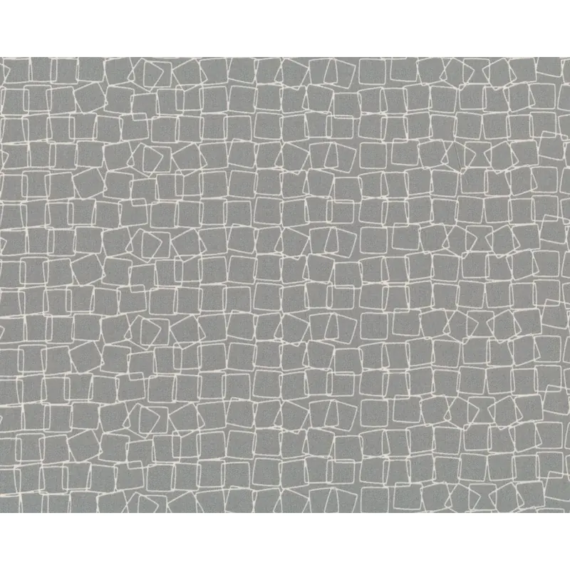 Popeline-Patchworkstoff MAKER, wildes Viereck, grau, Art Gallery