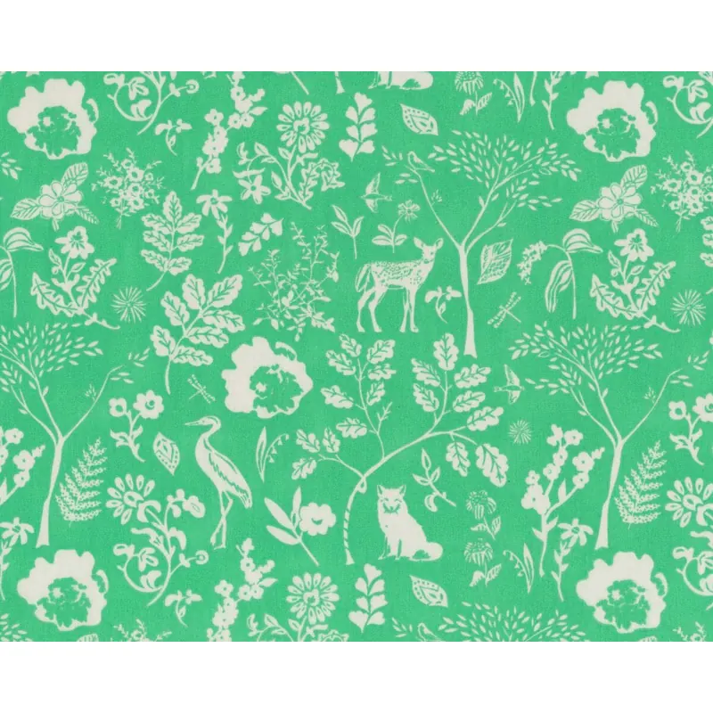 Popeline-Patchworkstoff SIGNATURE, Flora und Fauna, Art Gallery