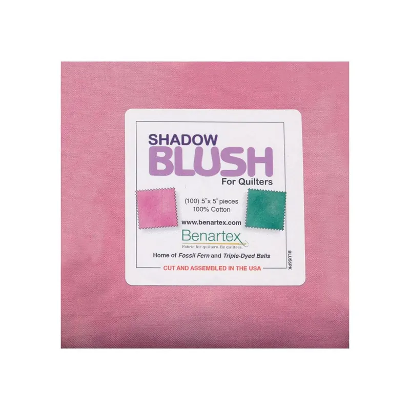 Precuts Charm Pack Jumbo SHADOW BLUSH, Benartex