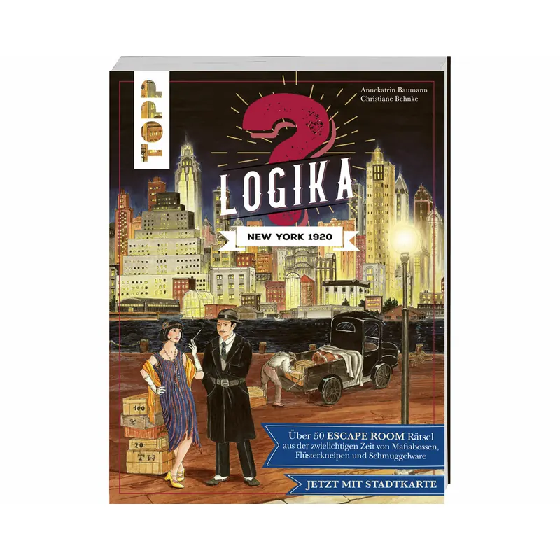 Rätselbuch: Logika - New York 1920, TOPP
