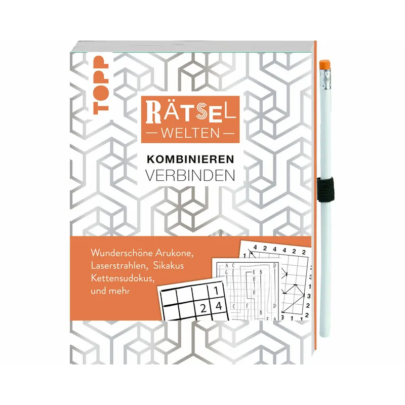 Rätselbuch: Rätsel-Welten Kombinieren Verbinden, TOPP