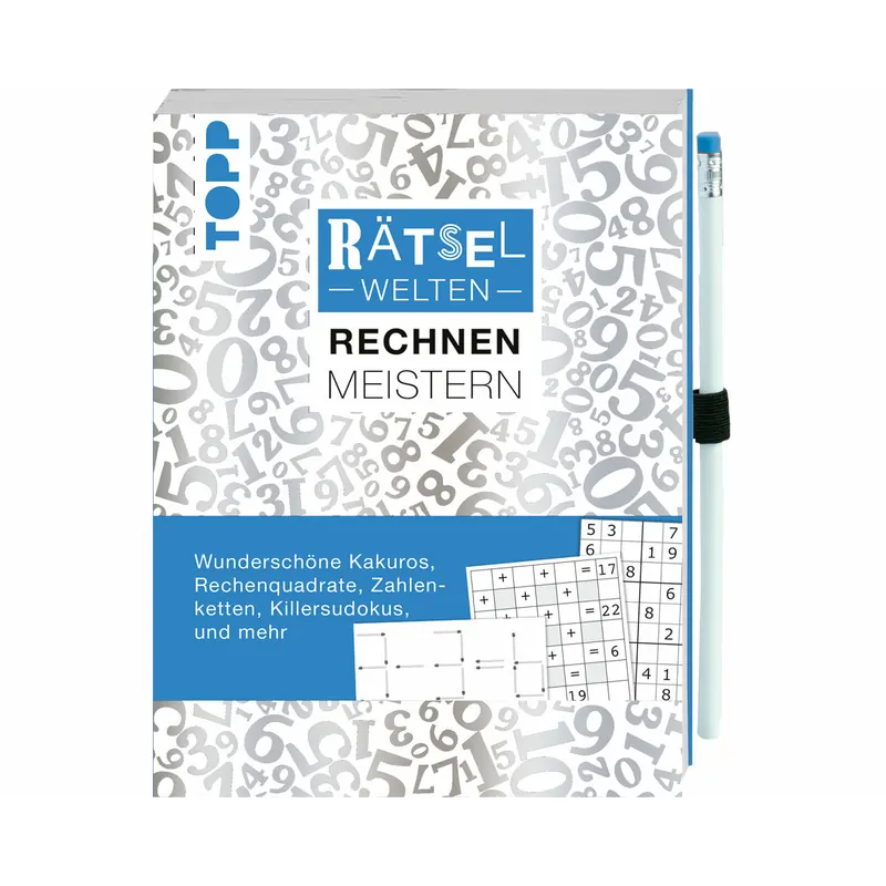 Rätselbuch: Rätsel-Welten Rechnen Meistern, TOPP