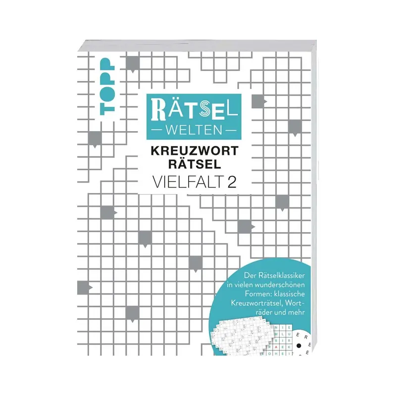 Rätselbuch: Rätsel-Welten Vielfalt 2, TOPP