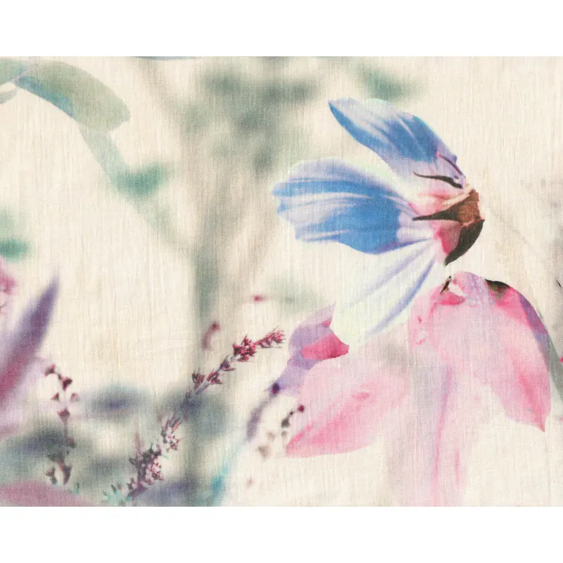 Reinleinenstoff NOVA, Magnolien, Hilco