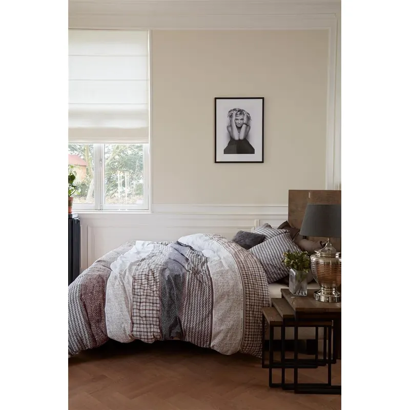 Rivièra Maison Bettwäsche Renforcé Tailor Anthracite + 1x 1 , 1 Anthrazit 135x200, 135 x 200 cm grau