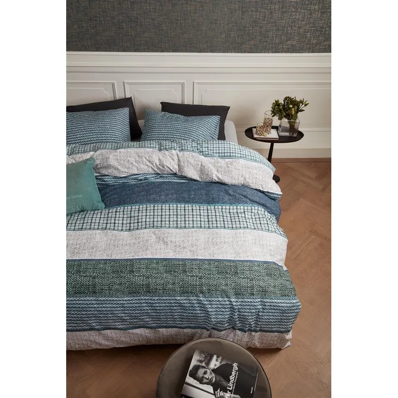 Rivièra Maison Bettwäsche Renforcé Tailor Green + 1x 1 , 1 135x200, 135 x 200 cm grün