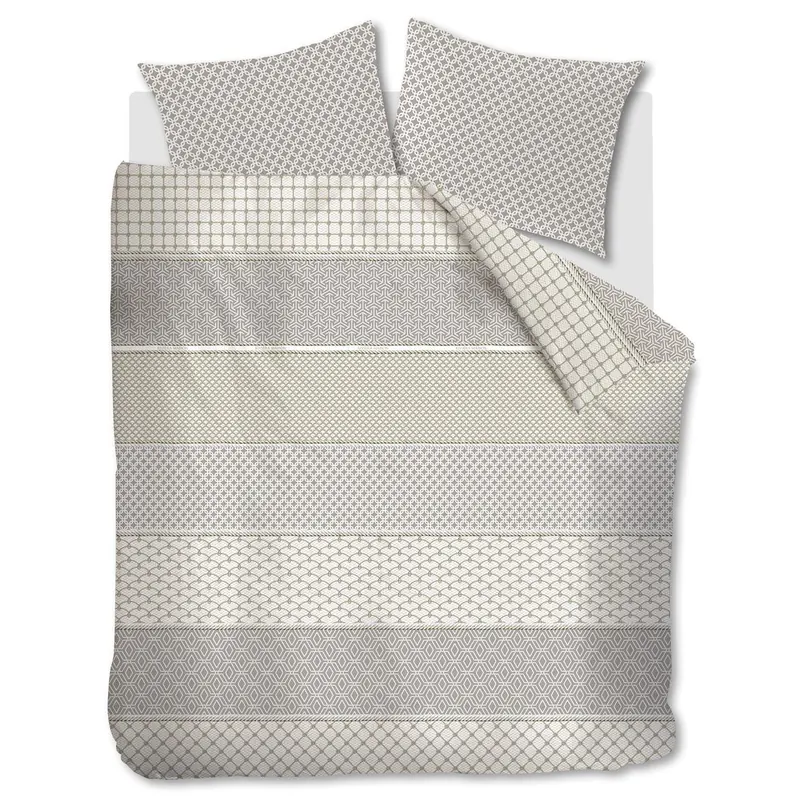 Rivièra Maison Bettwäsche Ropes Taupe 200x200 natur