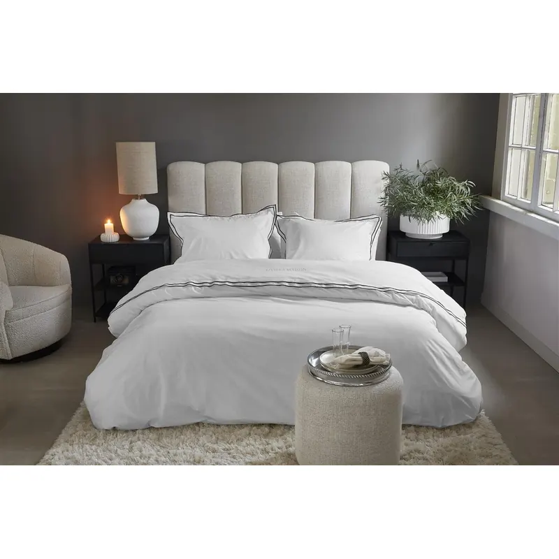 Rivièra Maison Bettwäsche Salute White 155x220 weiß